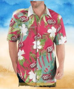 Dr Pepper Beer Funny Hawaiian Shirt Gift For Beach Trip