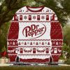 Dr Pepper Est 1885 Ugly Christmas Wool Knitted Sweater