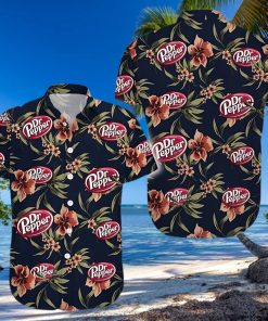Dr Pepper Hawaiian Shirt Man
