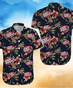 Dr Pepper Hawaiian Shirt Man