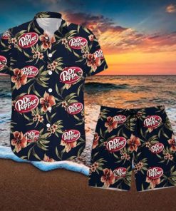 Dr Pepper Hawaiian Shirt