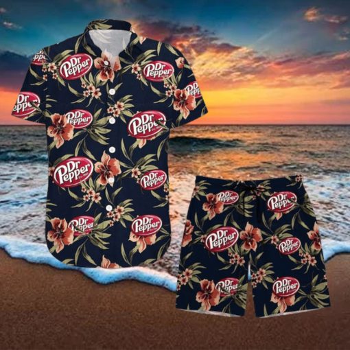 Dr Pepper Hawaiian Shirt