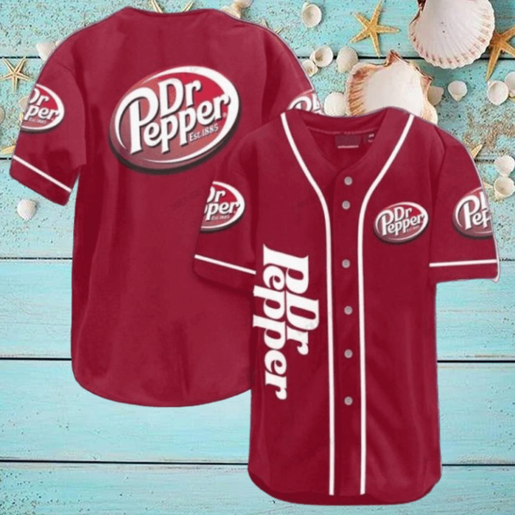 Dr Pepper Jersey Baseball Shirt Style Gift Shirt Dr Pepper Jersey Baseball Shirt Style Gift Shirt