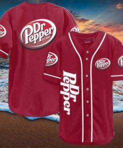 Dr Pepper Jersey Baseball Shirt Style Gift Shirt