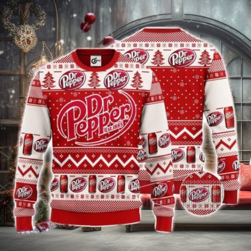 Dr Pepper Lover Christmas Gift Sweater For Men And Women Ugly Christmas Sweater