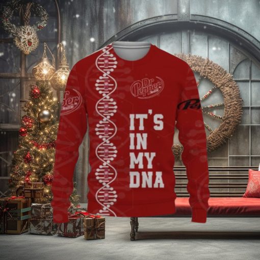 Dr Pepper Soft Drink It’s In My DNA 3D Sweater Uniex Christmas Gift