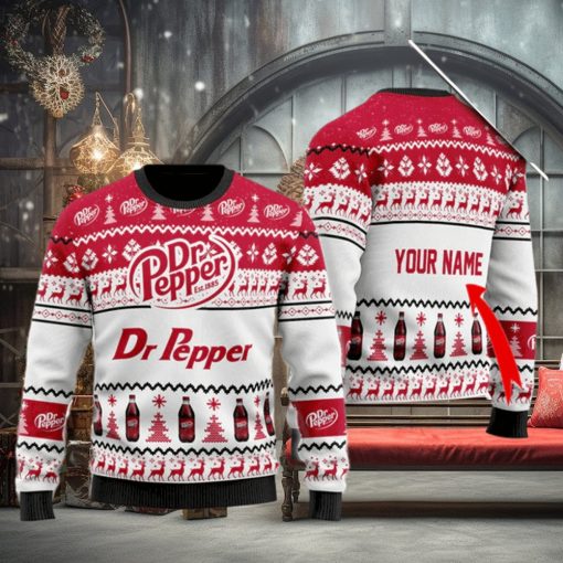 Dr Pepper Ugly Christmas Sweater