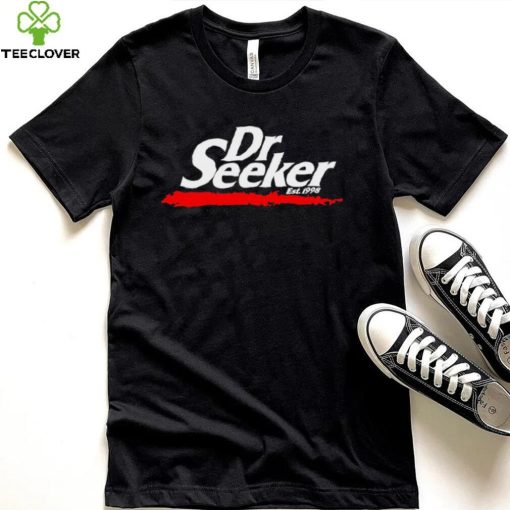 Dr Seeker 1998 retro logo hoodie, sweater, longsleeve, shirt v-neck, t-shirt