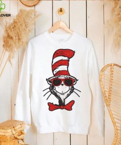 Dr Seuss Cat In The Hat Wearing Sunglasses T Shirt