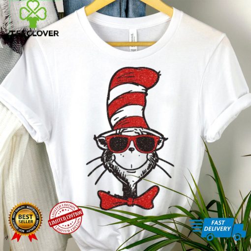 Dr Seuss Cat In The Hat Wearing Sunglasses T-Shirt – Fun & Stylish Tee for Kids & Adults