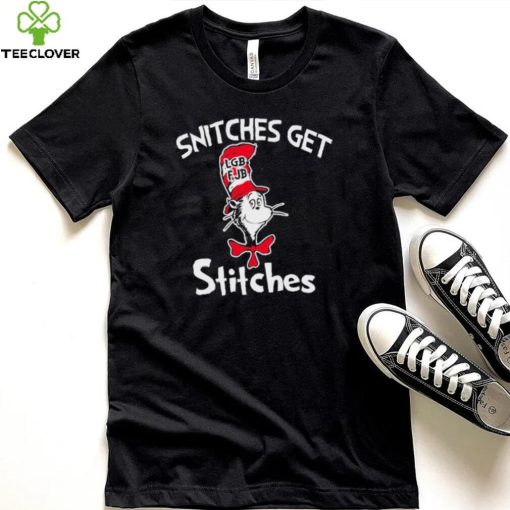 Dr Seuss LGBFJB Snitches Get Stitches Shirt