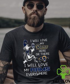 Dr Seuss NFL I Will Love Los Angeles Rams shirt