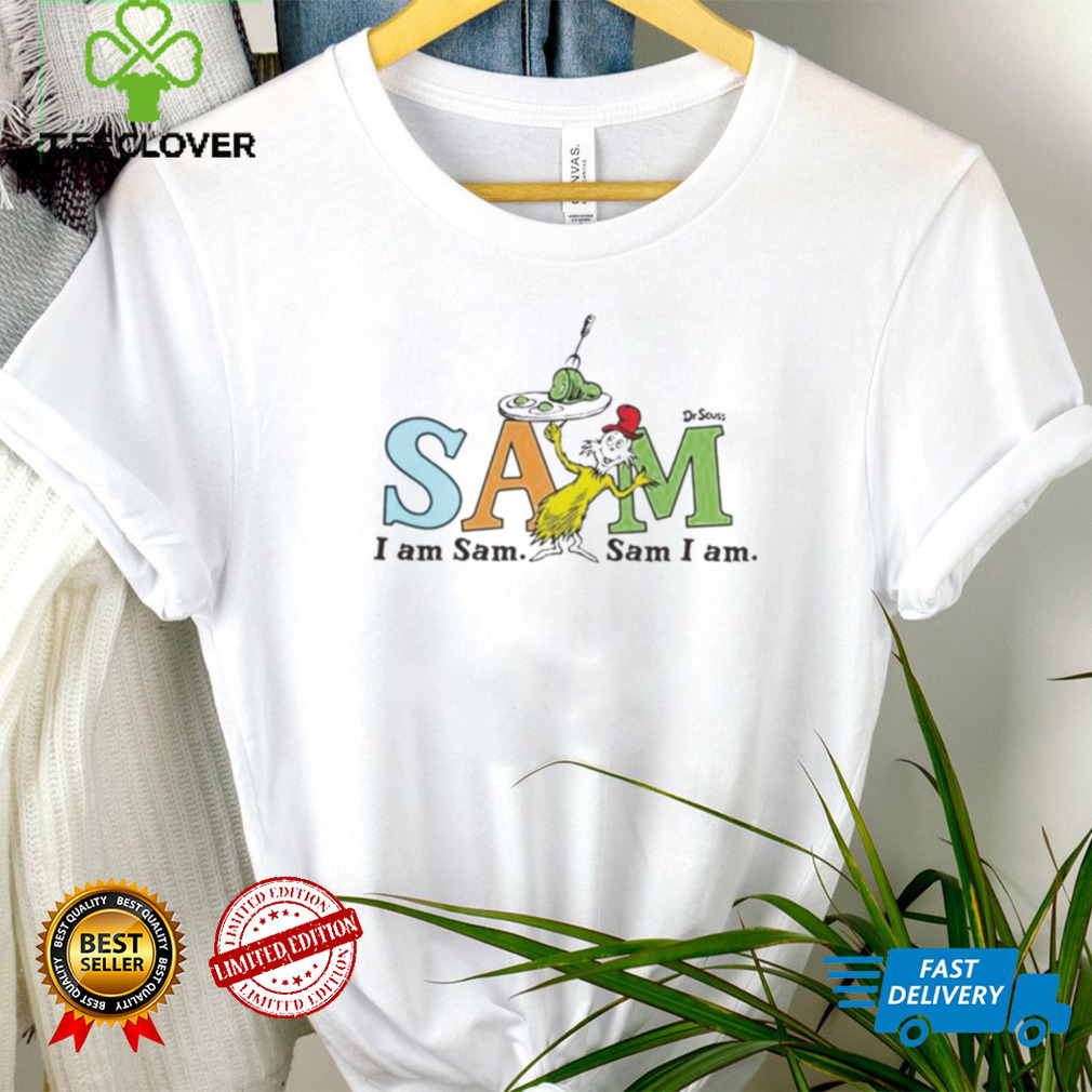 Dr Seuss Sam I Am Green Eggs And Ham Read Across America Shirt