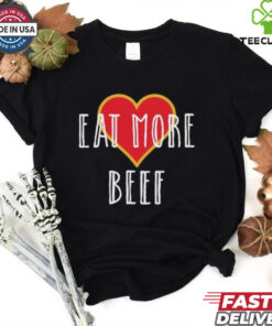 Dr Shawn Baker Wearing Eat More Beef T Shirt