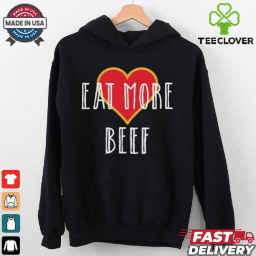 Dr Shawn Baker Wearing Eat More Beef T Shirt