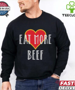 Dr Shawn Baker Wearing Eat More Beef T Shirt