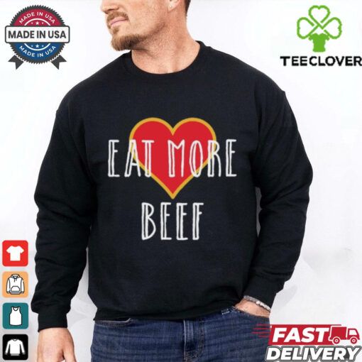 Dr Shawn Baker Wearing Eat More Beef T Shirt