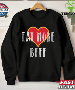 Dr Shawn Baker Wearing Eat More Beef T Shirt