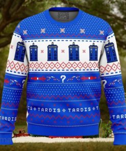 Dr Who Tardis Ugly Sweater Christmas Style Gift For Men And Women