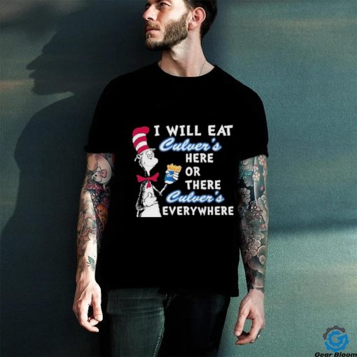 Dr. Seuss I Will Eat Culver’s Here or There I Will Eat Culver’s Everywhere Shirt