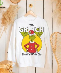Dr. Seuss Mad Engine Men's Grinch You're A Mean One Graphic T Shirt