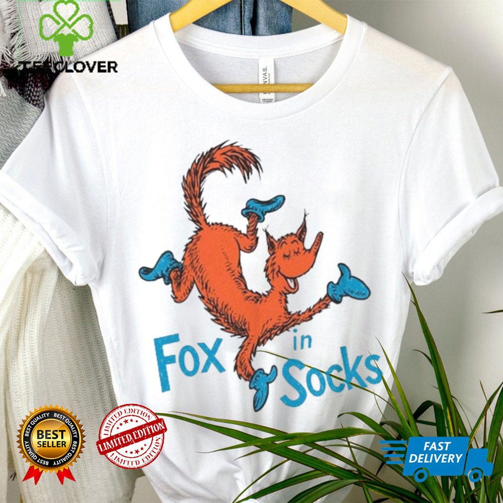 Dr. Seuss Mad Engine Youth Fox in Socks Graphic T Shirt Dr. Seuss Mad Engine Youth Fox in Socks Graphic T Shirt