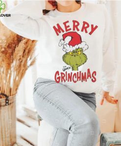 Dr. Seuss Mad Engine Youth Merry Grinchmas Graphic T Shirt