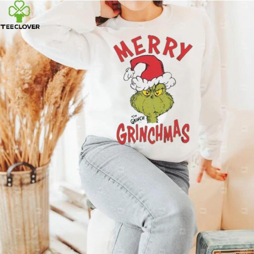 Dr. Seuss Mad Engine Youth Merry Grinchmas Graphic T Shirt