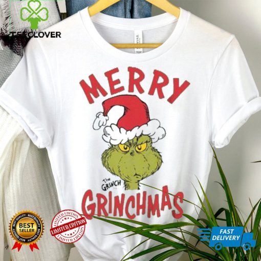 Dr. Seuss Mad Engine Youth Merry Grinchmas Graphic T Shirt