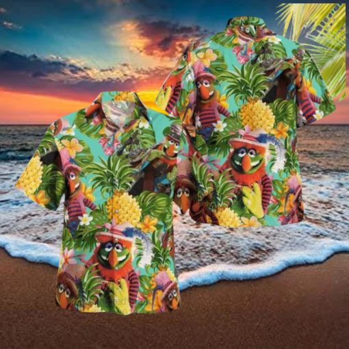 Dr. Teeth The Muppet Tropical Pineapple Hawaiian Shirt