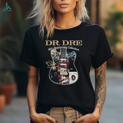 Dr.Dre American Rapper 40th Anniversary Collection T Shirt