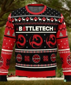 Draconis Battletech Ugly Christmas Sweater Holiday Gift Christmas Sweater