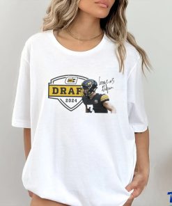 Draft Day 2024 2024 Signature Iowa Hawkeyes T shirt 2 Draft Day 2024 2024 Signature Iowa Hawkeyes T shirt