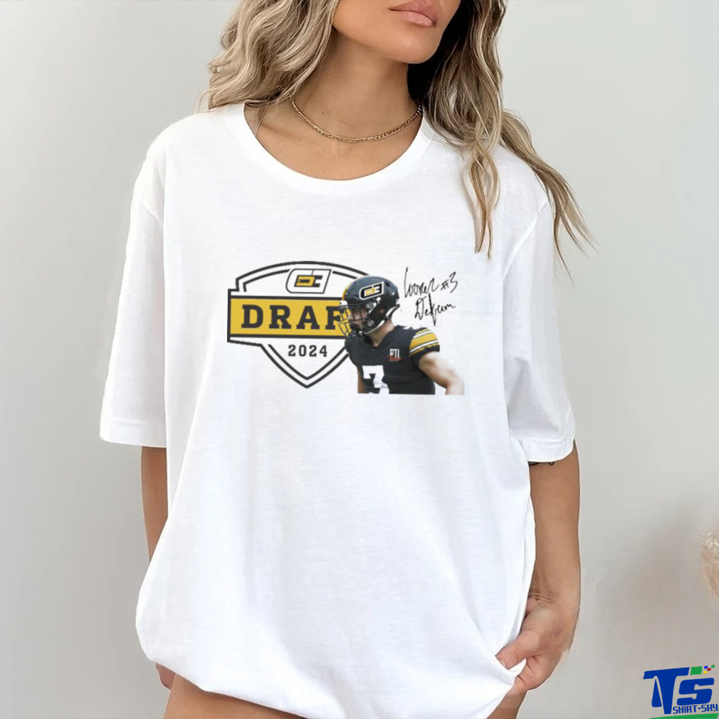 Draft Day 2024 2024 Signature Iowa Hawkeyes T shirt Draft Day 2024 2024 Signature Iowa Hawkeyes T shirt