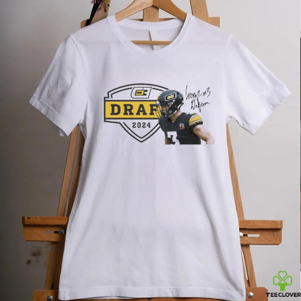 Draft Day 2024 2024 Signature Iowa Hawkeyes T shirt Draft Day 2024 2024 Signature Iowa Hawkeyes T shirt