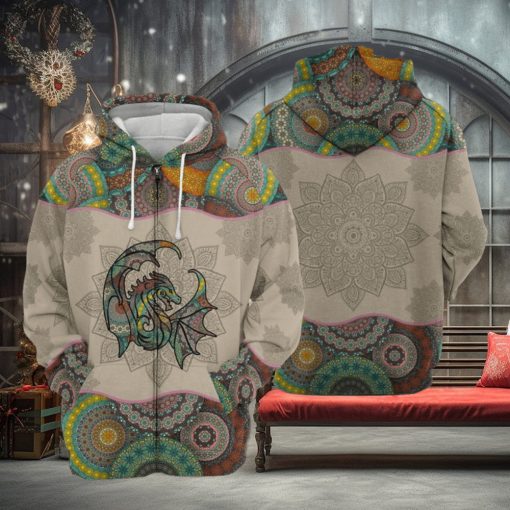 Dragon 3D Printed Hoodie