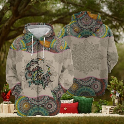 Dragon 3D Printed Hoodie
