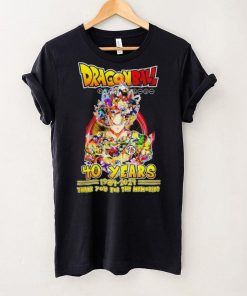 Dragon Ball 40 Years 1984 2024 Thank You For The Memories T Shirt 2 Dragon Ball 40 Years 1984 2024 Thank You For The Memories T Shirt