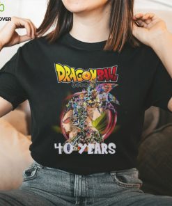 Dragon Ball 40 Years 1984 – 2024 Thank You For The Memories T Shirt