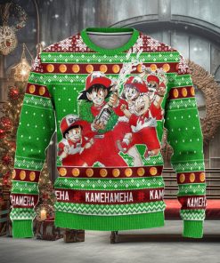 Dragon Ball Anime Ugly Christmas Sweater, Characters Xmas Gift, Custom Ugly Christmas Sweater