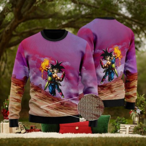 Dragon Ball Bardock Swift Attack Ugly Xmas Sweater