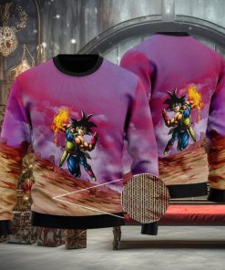 Dragon Ball Bardock Swift Attack Ugly Xmas Sweater