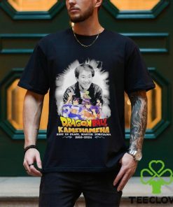 Dragon Ball Kamehameha Rest In Peace Master Toriyama 1955 2024 Shirt