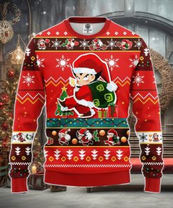 Dragon Ball Red Anime Ugly Christmas Sweater Red 1 Amazing Gift Men And Women Christmas Gift