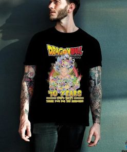 Dragon Ball Son Goku 40 Years Thank You For The Memories Shirt