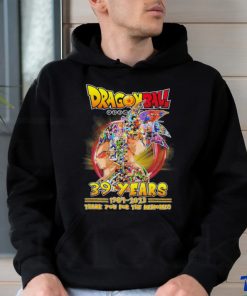 Dragon Ball Super 39 years 1984 2023 legend thank you for the memories shirt