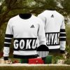 Dragon Ball Super Whis Goku Logo Orange Ugly Sweater