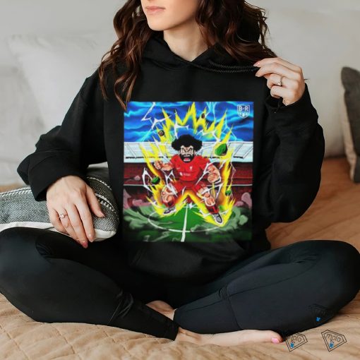 Dragon Ball Supper Power Mohamed Salah Of Liverpool Football Club With For The Inspiration RIP Akira Toriyama Unisex T Shirt