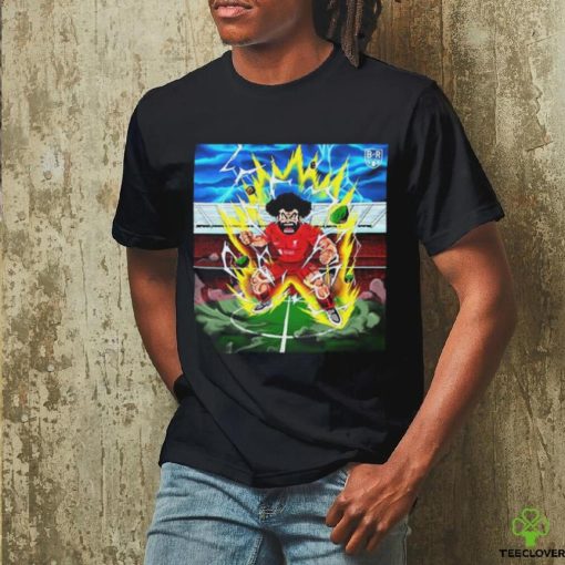 Dragon Ball Supper Power Mohamed Salah Of Liverpool Football Club With For The Inspiration RIP Akira Toriyama Unisex T Shirt