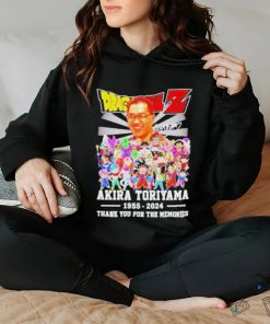 Dragon Ball Z Akira Toriyama 1955 2024 Thank You For The Memories T Shirt 2 Dragon Ball Z Akira Toriyama 1955 2024 Thank You For The Memories T Shirt